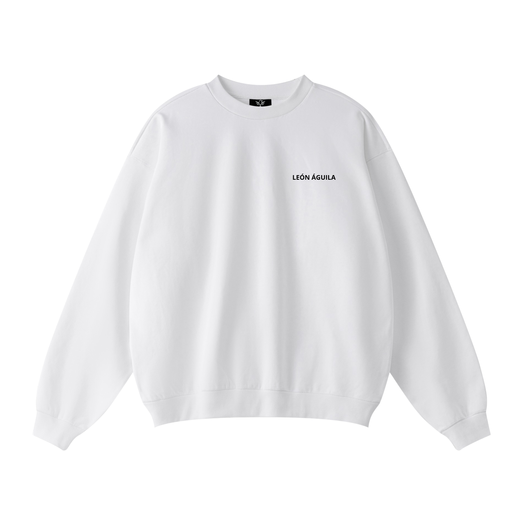 White Signature Sweater