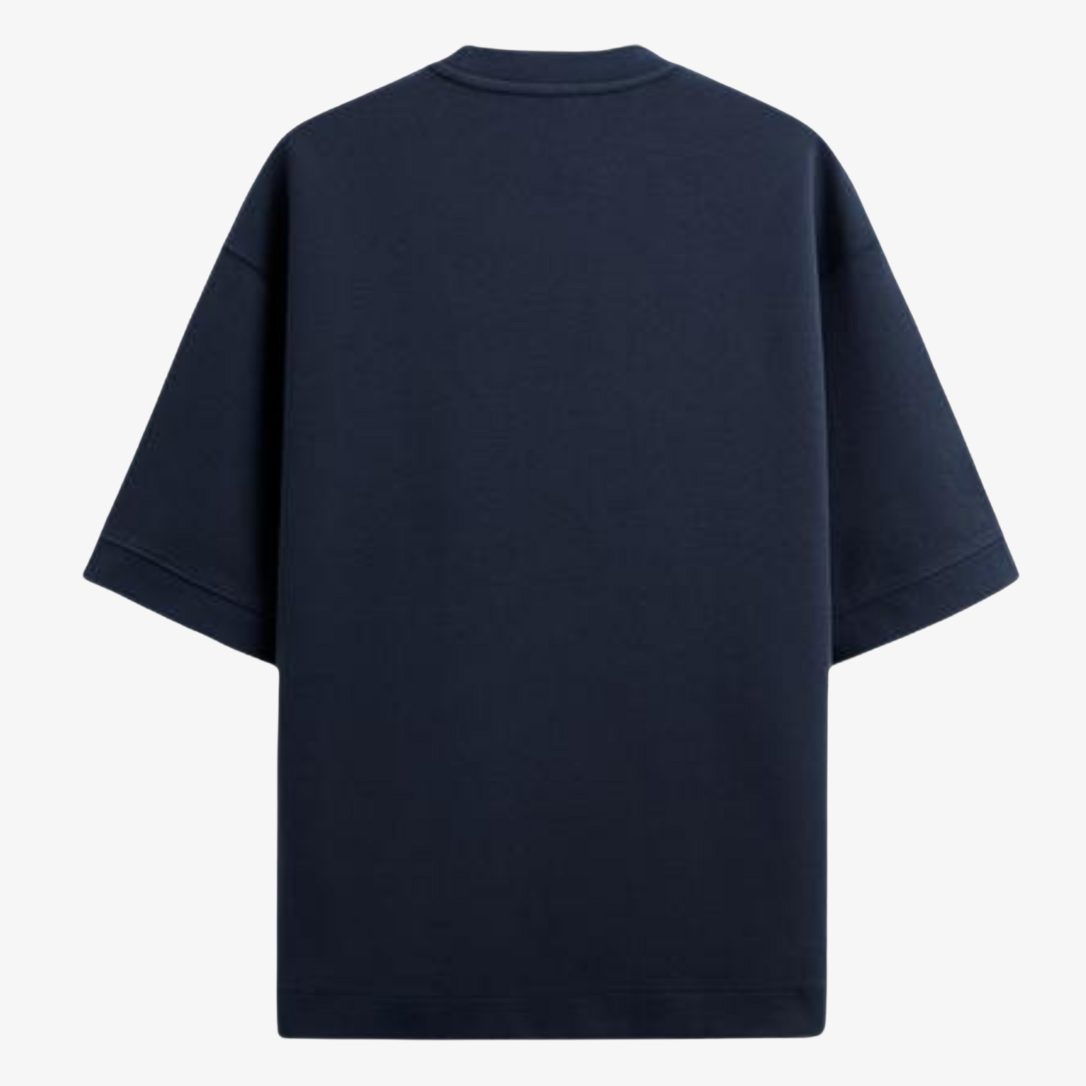 Navy Tee with print