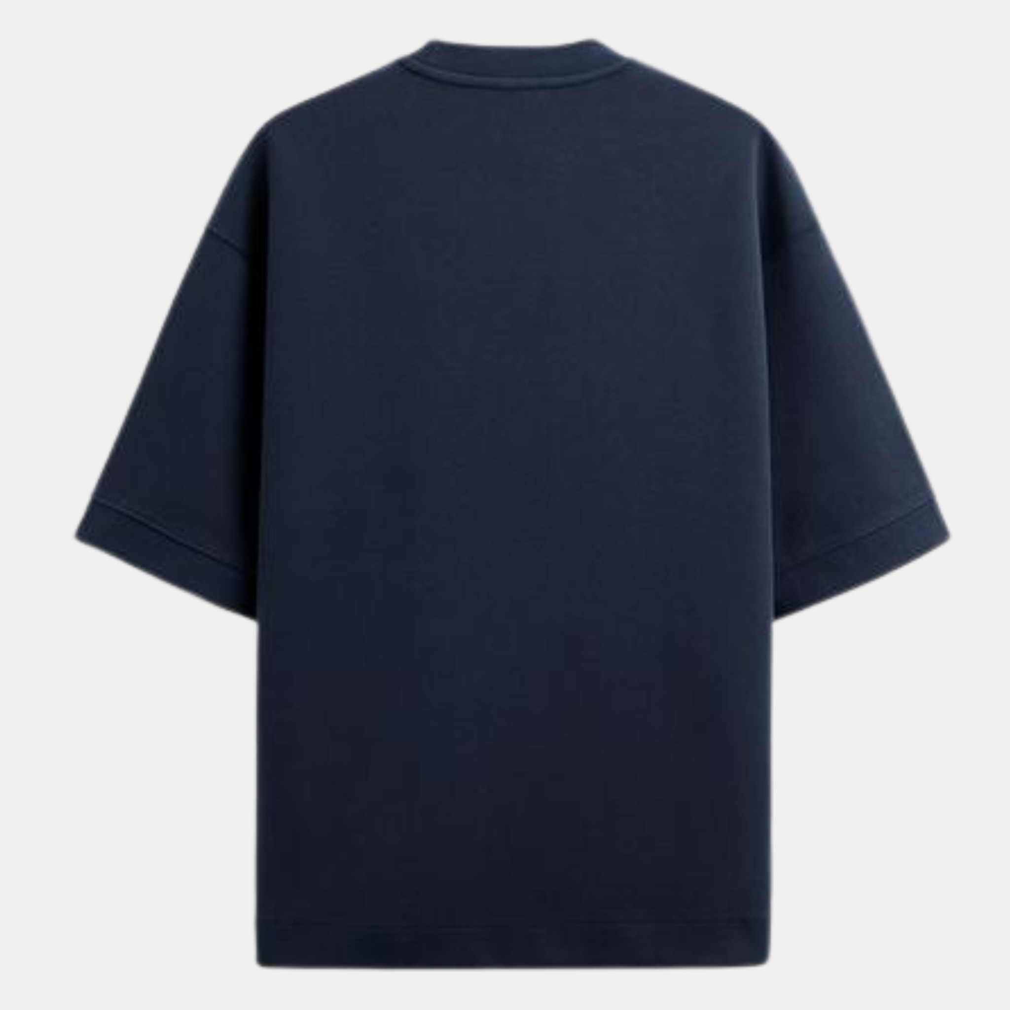 Navy Oversized T-Shirt with print