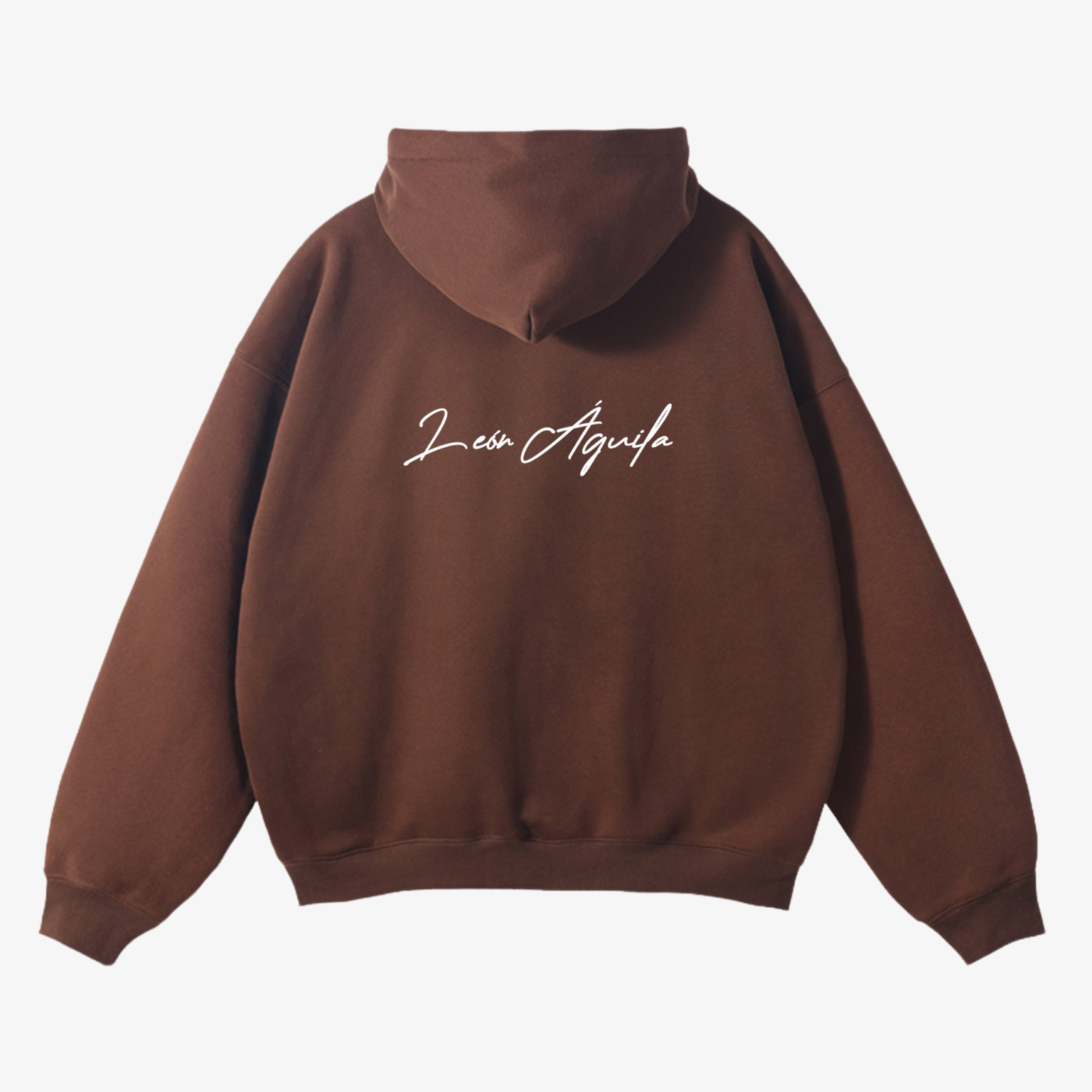 Brown Signature Hoodie