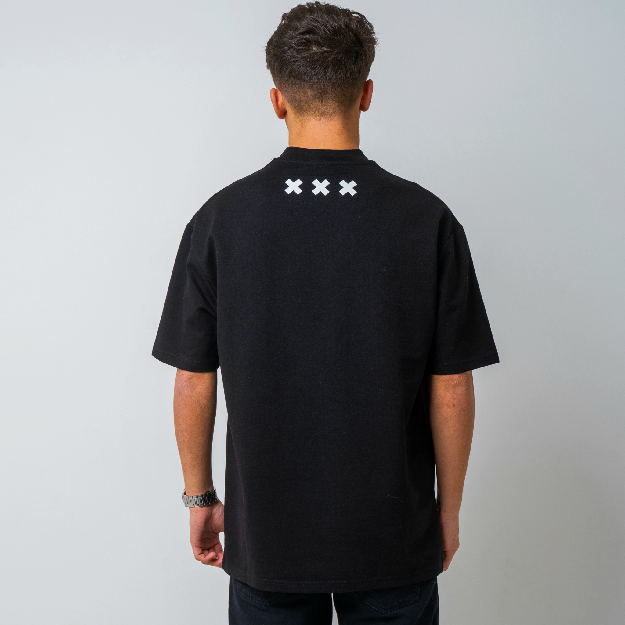 Black Amsterdam Oversized T-Shirt