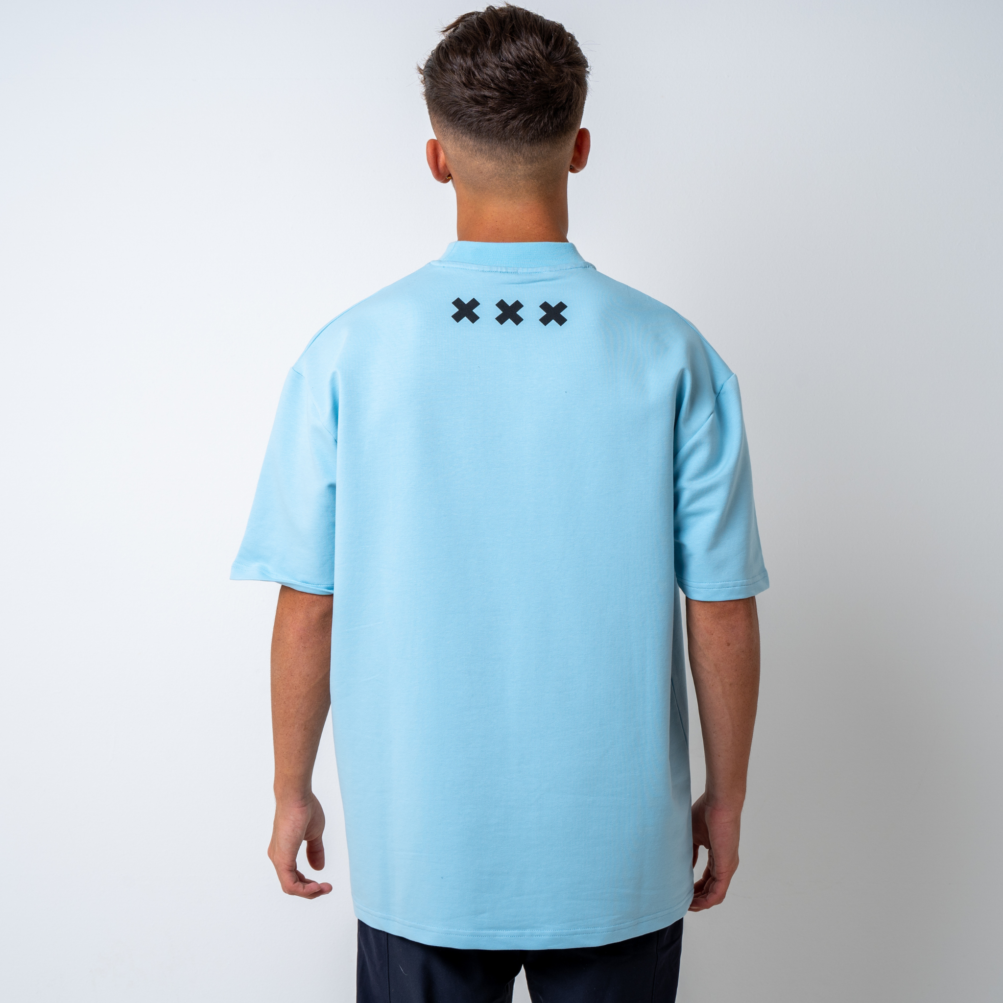 Crystal Blue Amsterdam Oversized T-Shirt