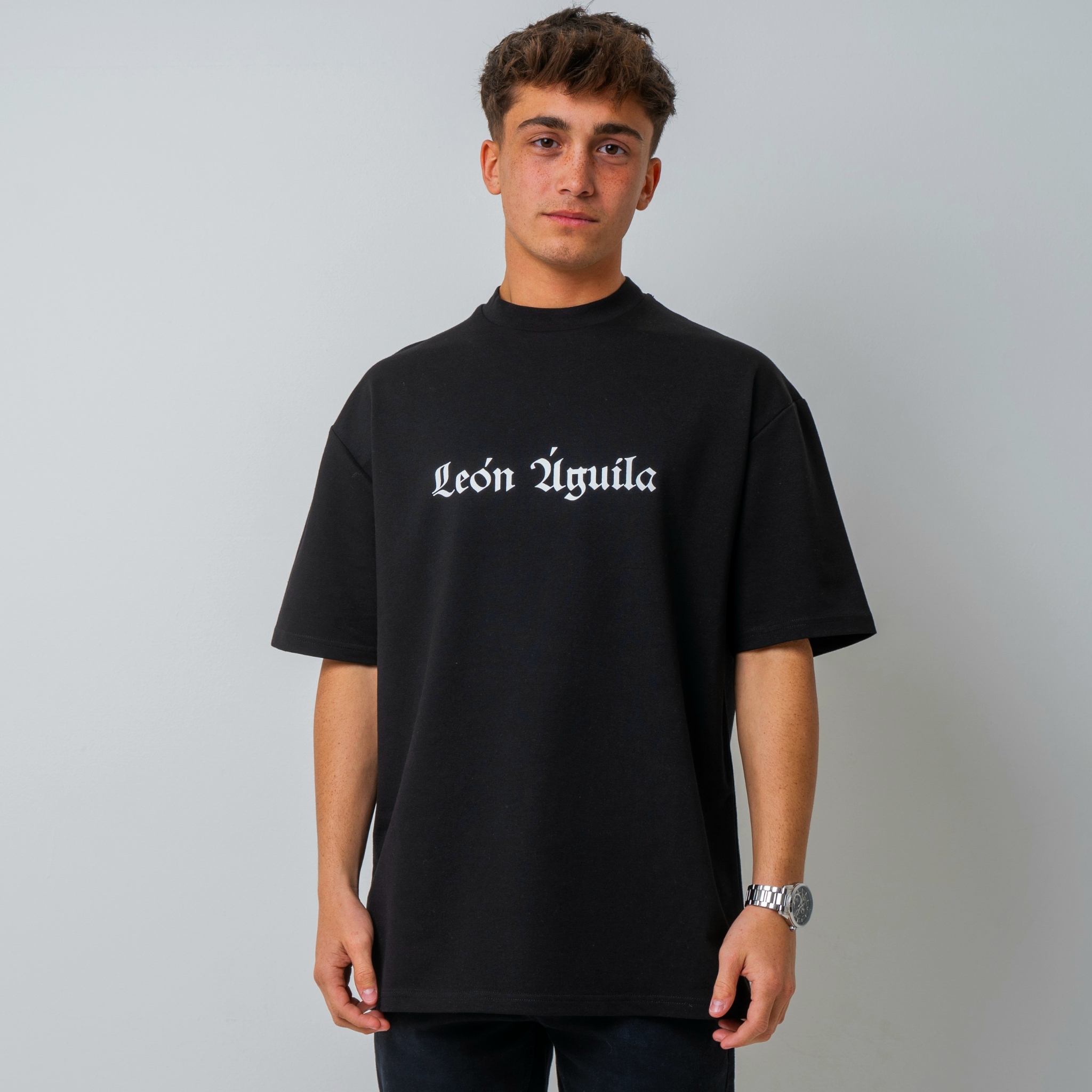 Black Amsterdam Oversized T-Shirt