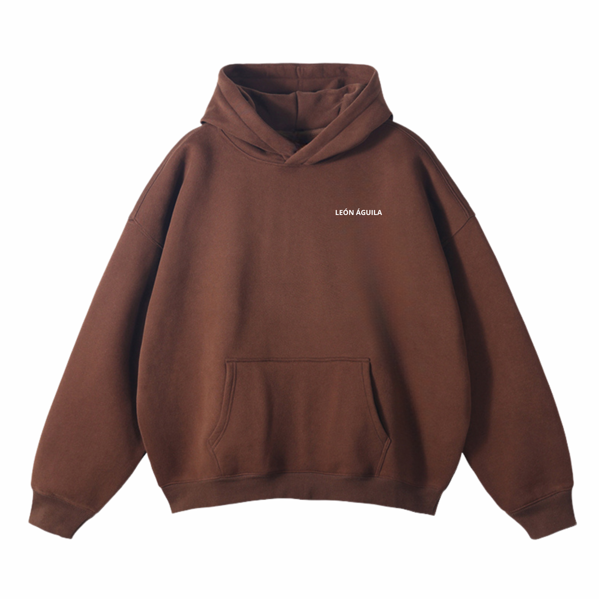 Brown Signature Hoodie