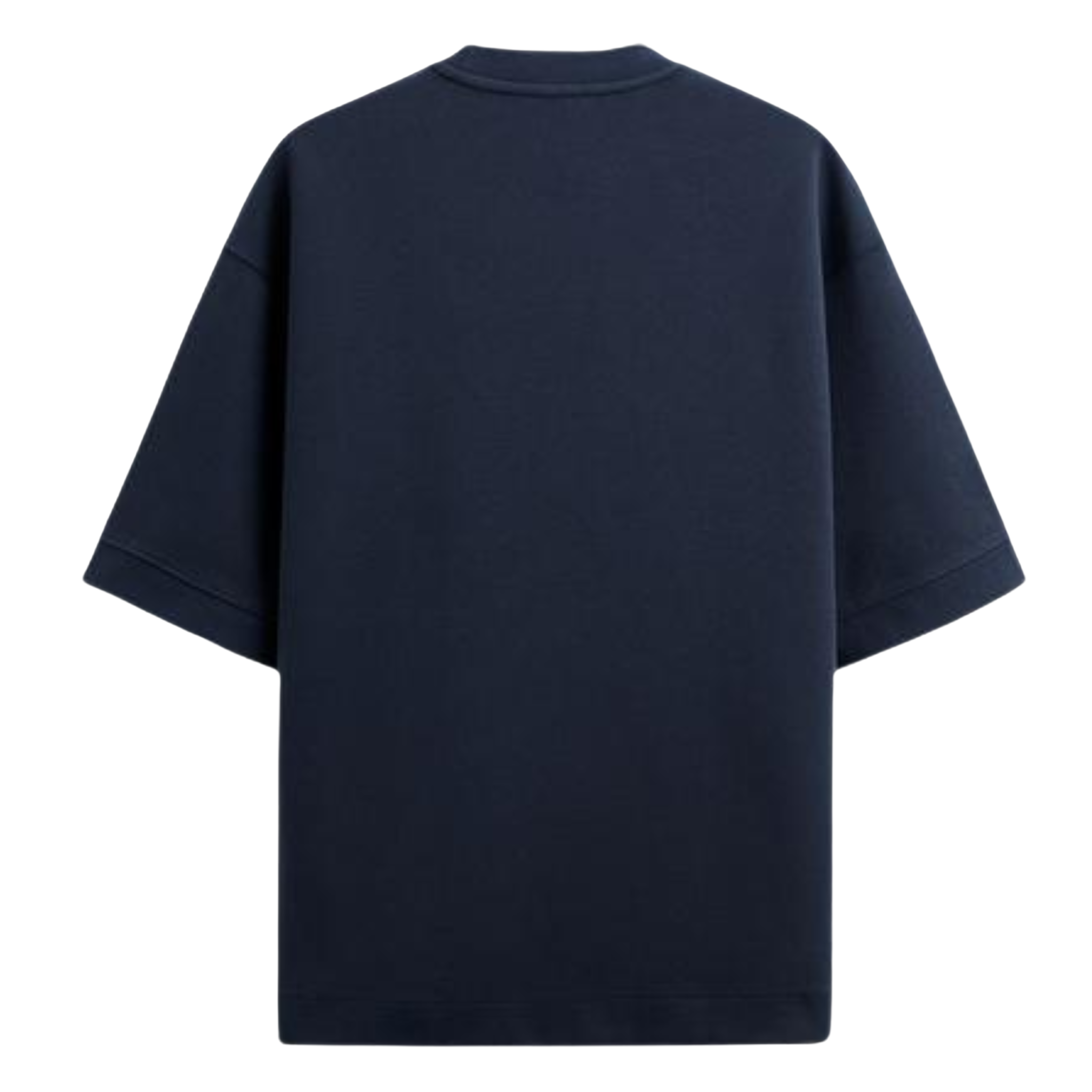 Navy Tee with print