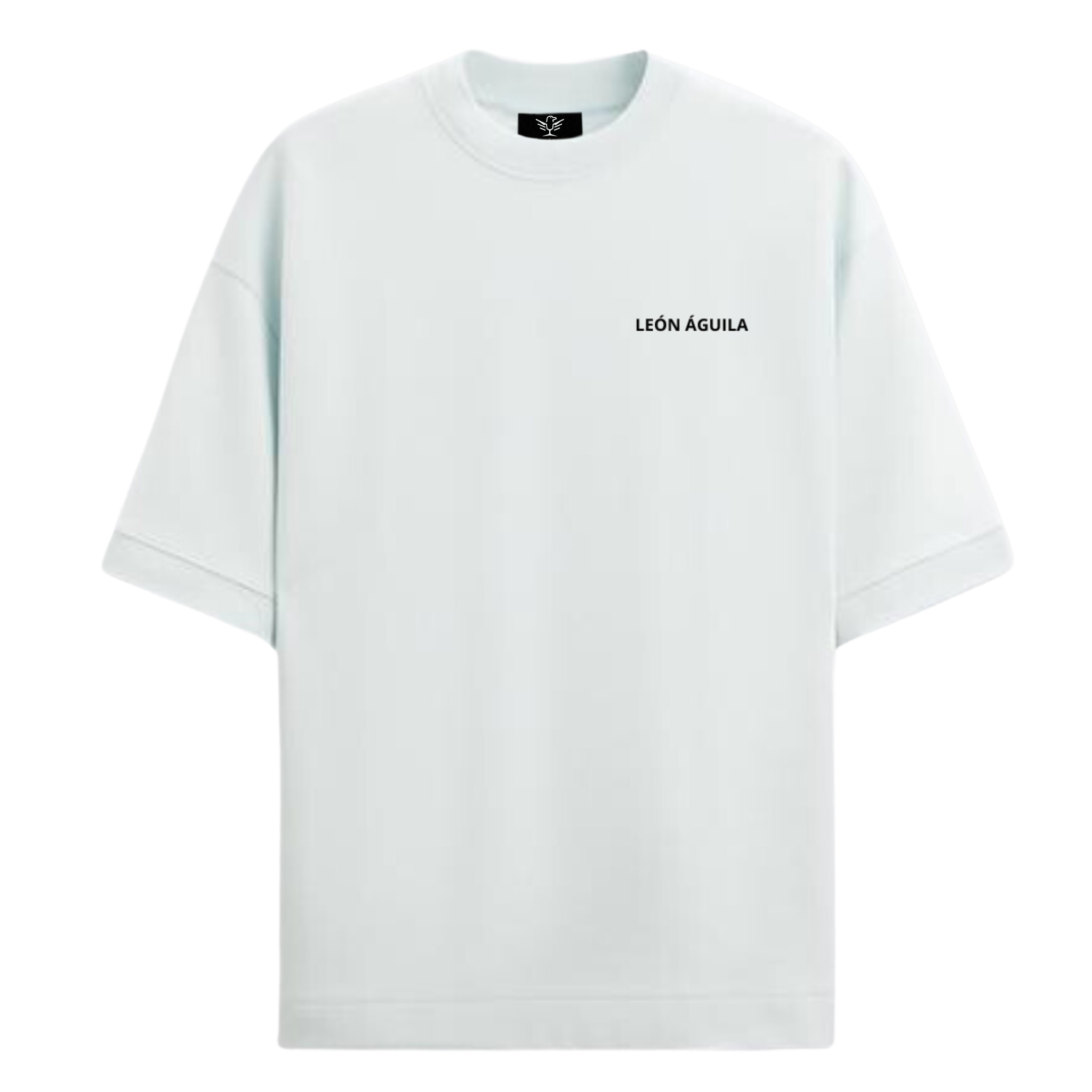 Turquoise Tee with print
