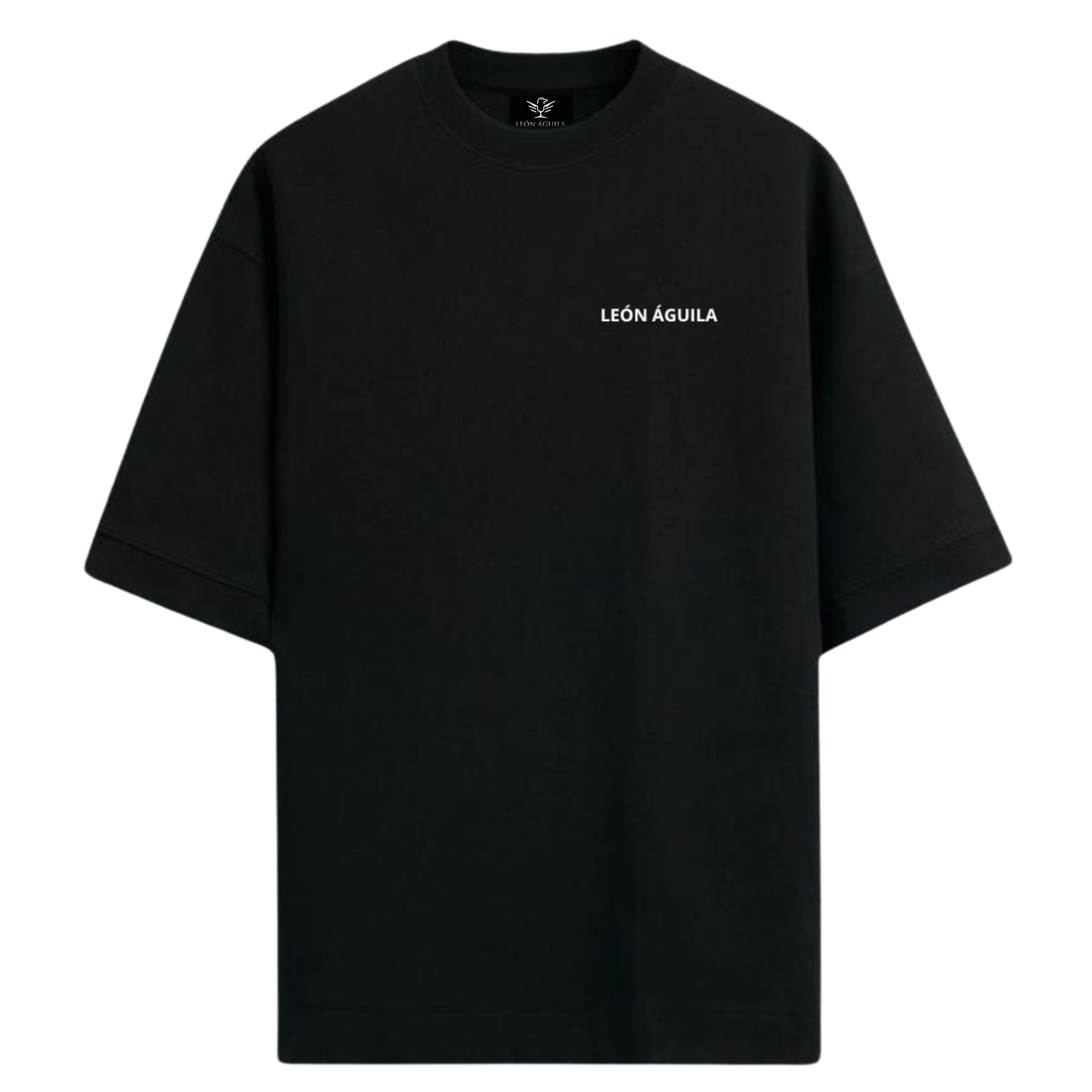 Black Tee With Print