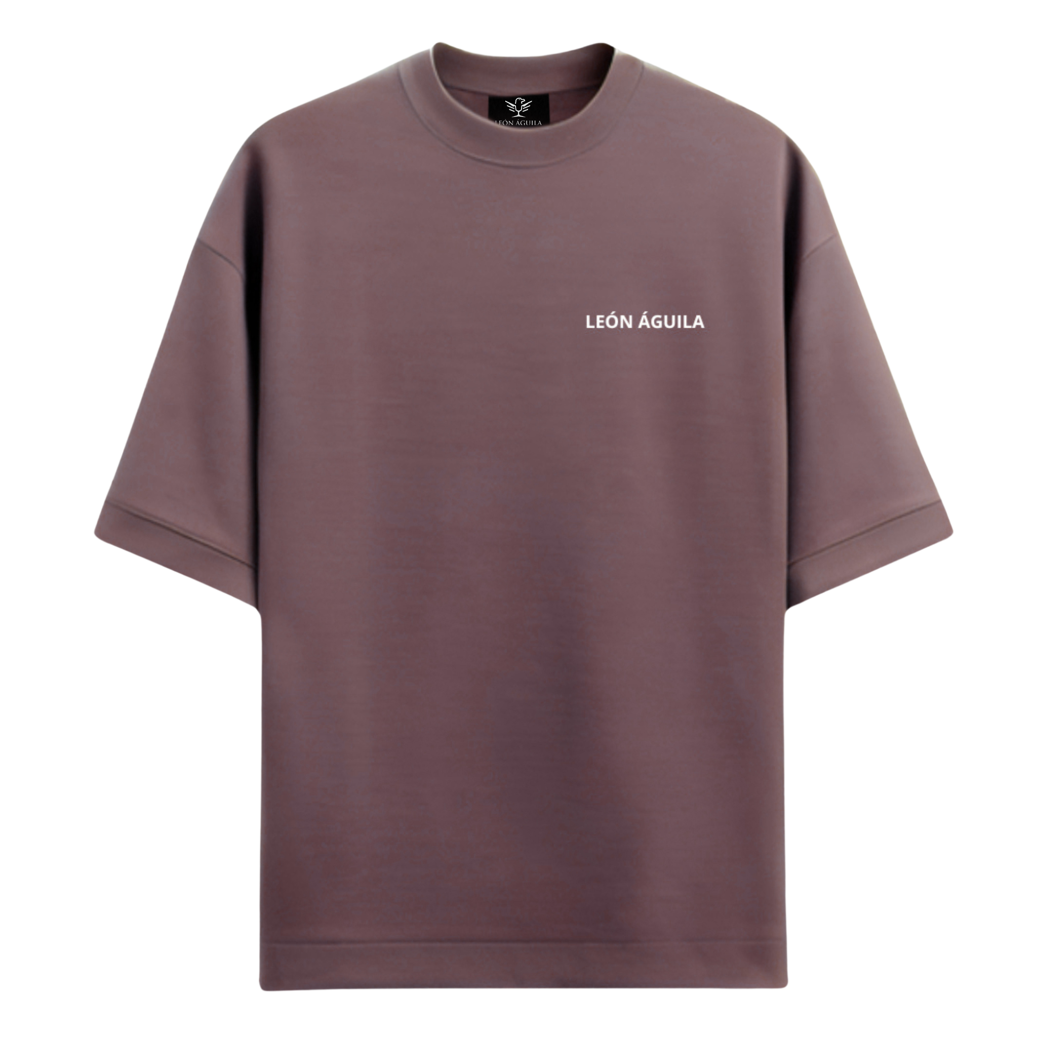 Brown Tee with print